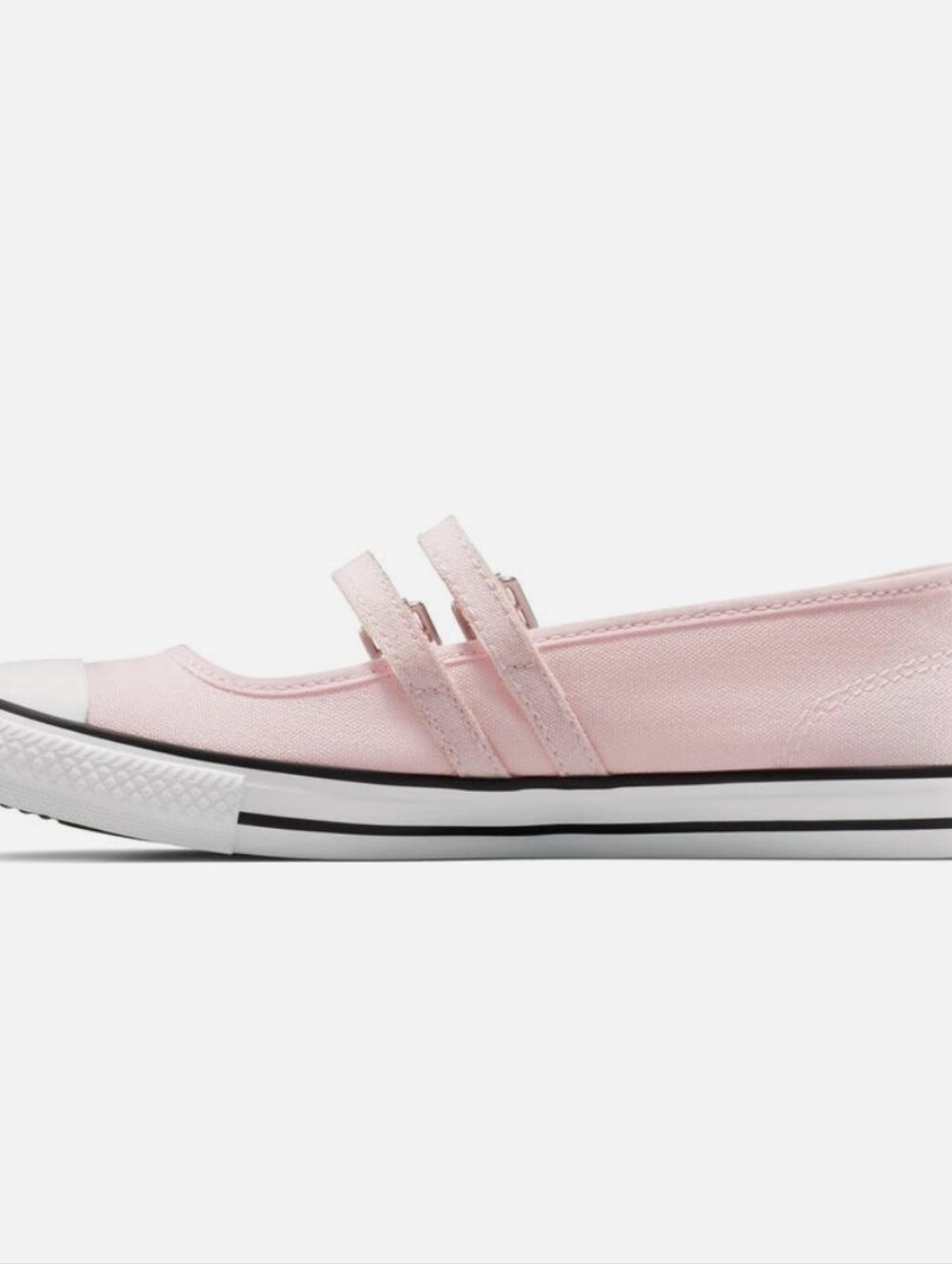 Converse All Star Dainty Mary Jane Sneakers- Sugar Berry/White - Picture 6 of 12